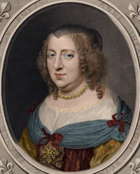 Portræt af Anne af Østrig (1601-1066).